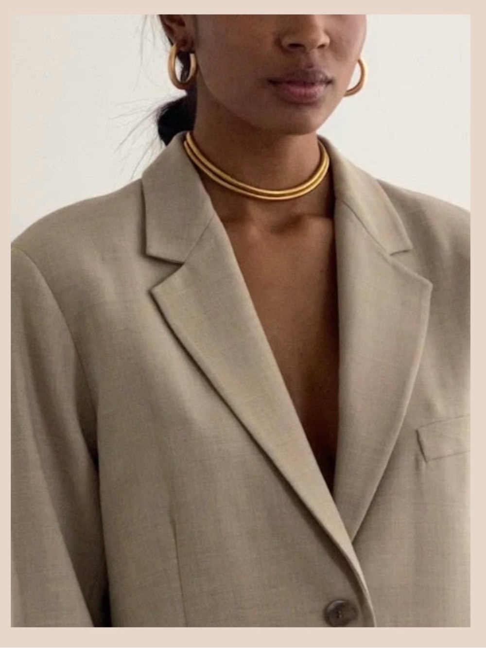KNATURE THE LABEL Ahimsa Gold Necklace